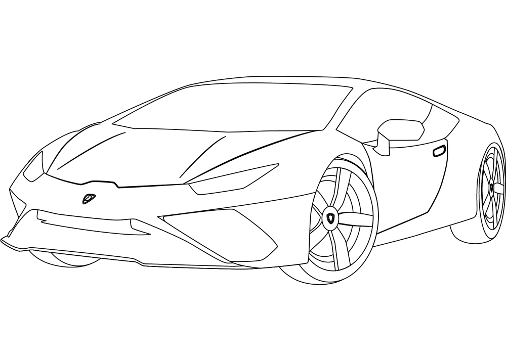 Desenho de Exótico para colorir e imprimir: número 35