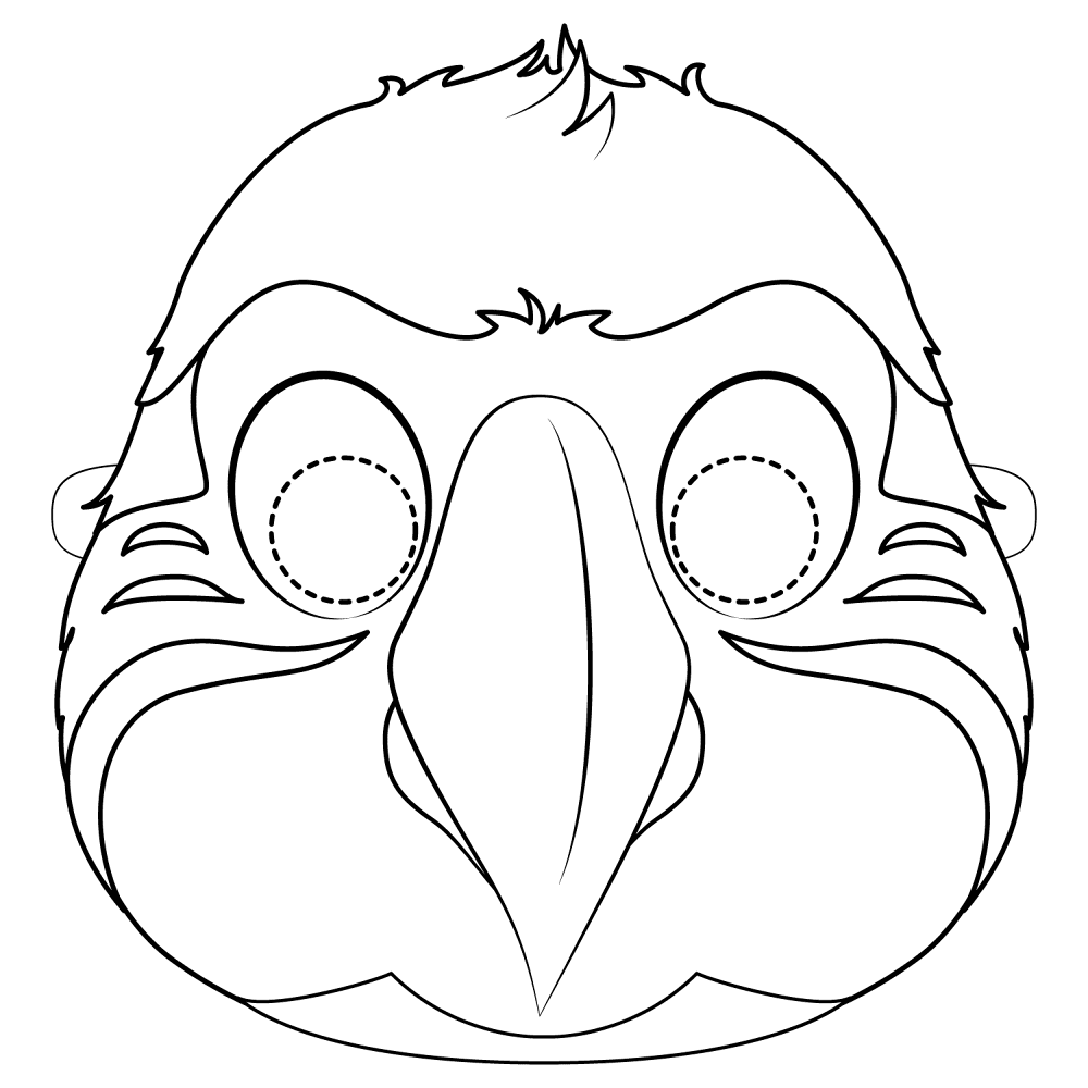 Desenho de Exótico para colorir e imprimir: número 41