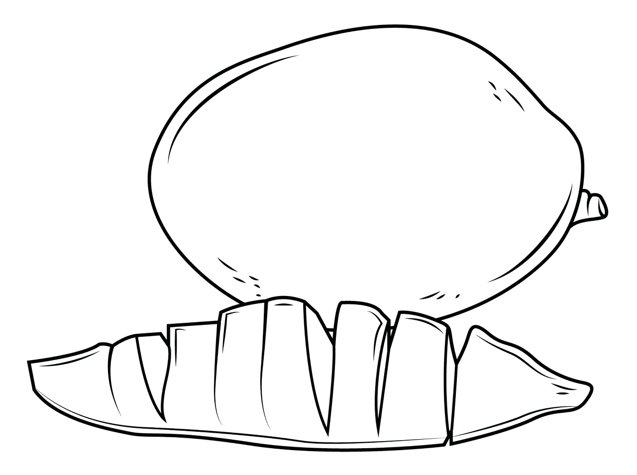 Desenho de Exótico para colorir e imprimir: número 43