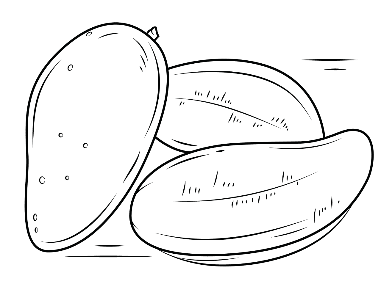 Desenho de Exótico para colorir e imprimir: número 44