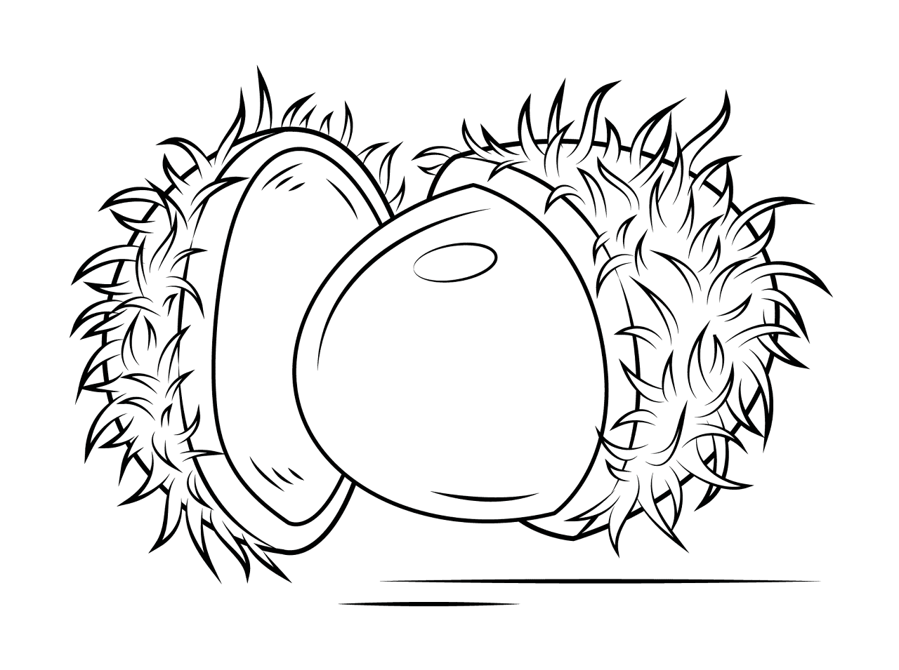Desenho de Exótico para colorir