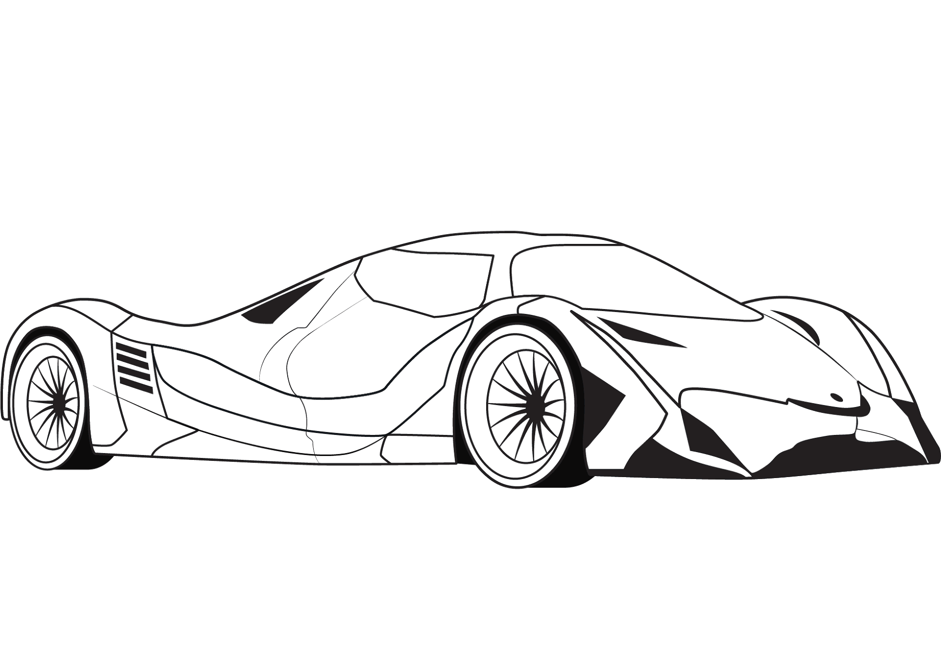 Desenho de Exótico para colorir