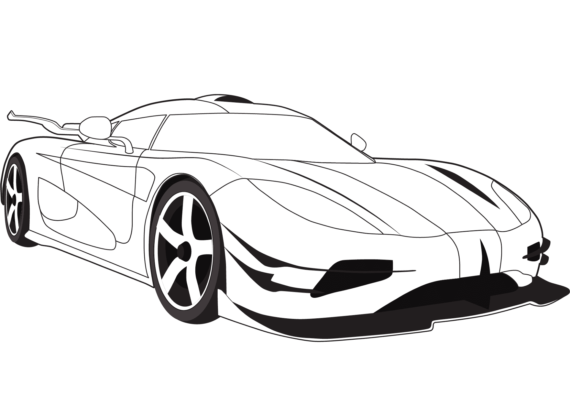 Desenho de Exótico para colorir
