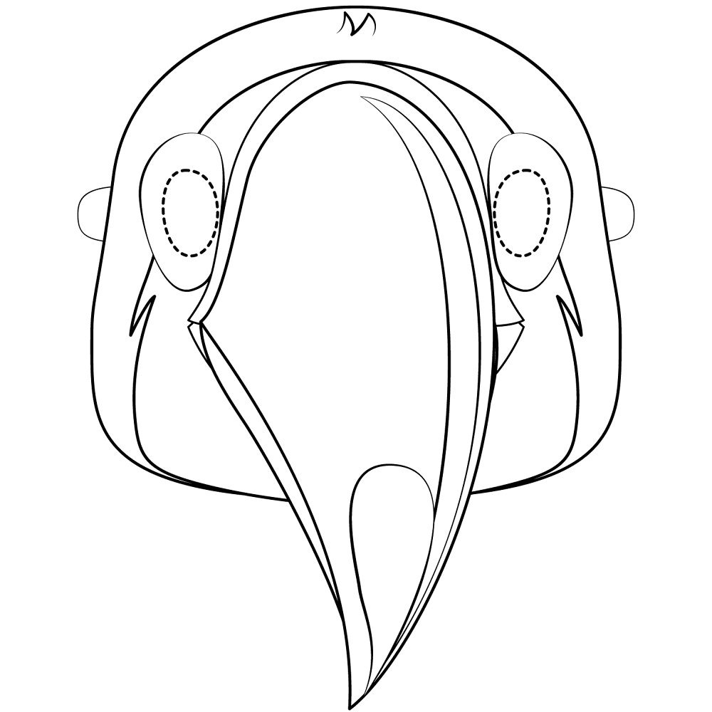 Desenho de Exótico para colorir