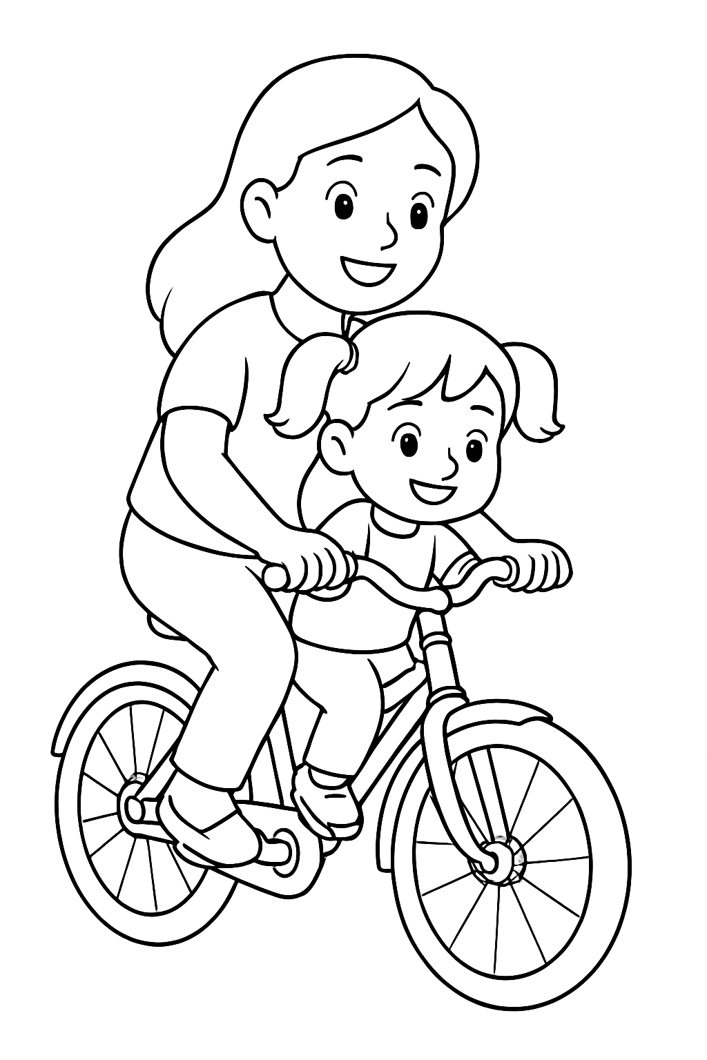 Desenho de Familias para colorir e imprimir: número 15