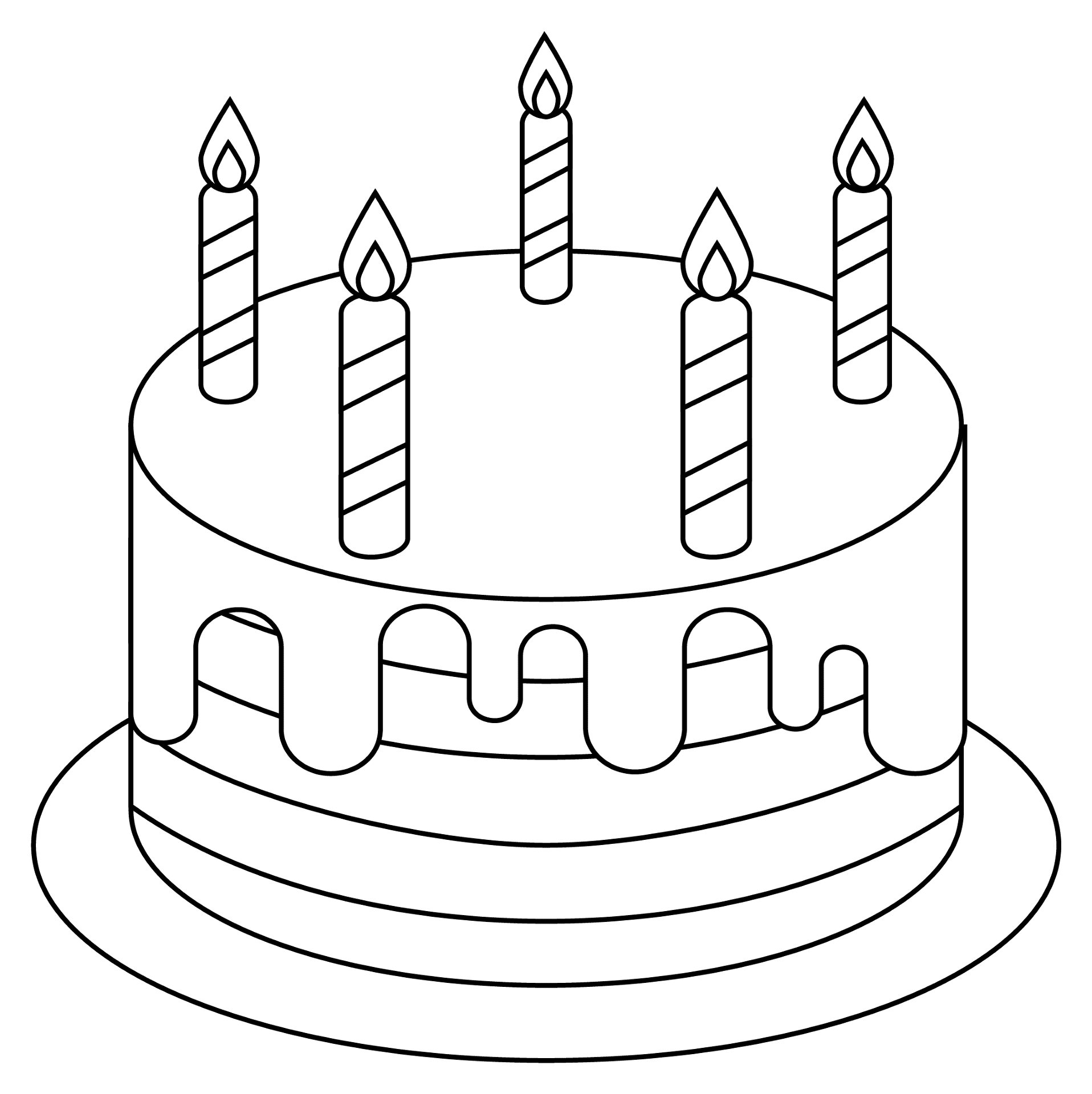 Desenho de Feliz Aniversário para colorir e imprimir: número 16