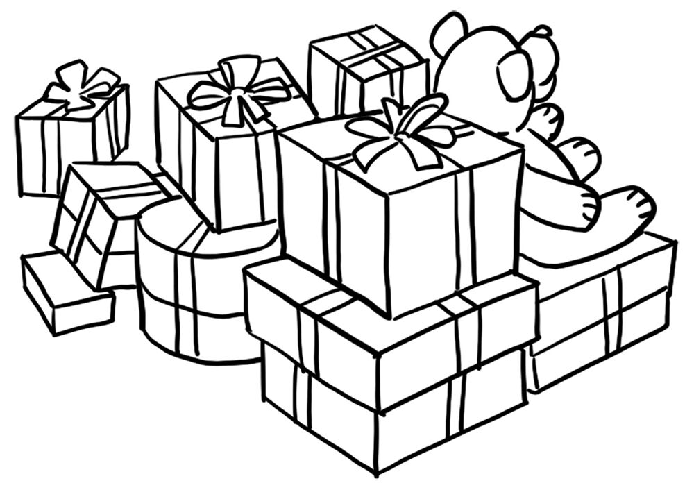 Desenho de Feliz Aniversário para colorir e imprimir: número 48