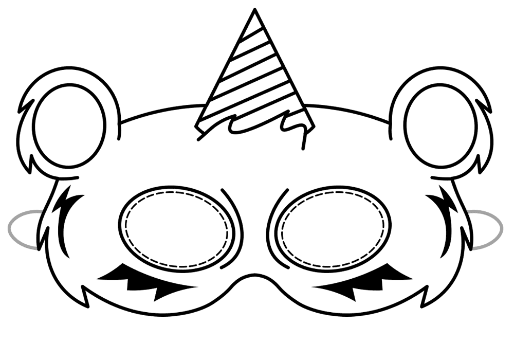 Desenho de Feliz Aniversário para colorir