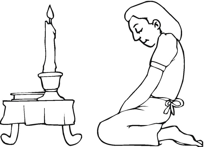 Desenho de Feriados Judeus para colorir e imprimir: número 4