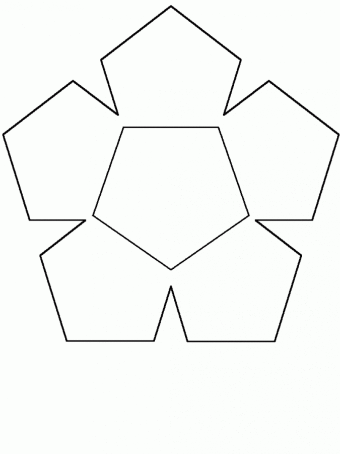Desenho de Formas para colorir e imprimir: número 3