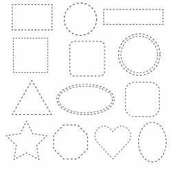 Desenho de Formas para colorir e imprimir: número 10