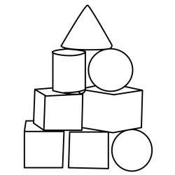 Desenho de Formas para colorir e imprimir: número 17