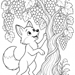 Desenho de Frutas para colorir e imprimir: número 15