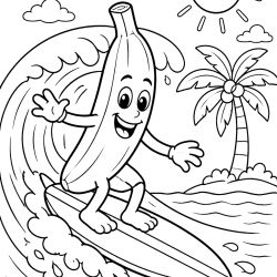 Desenho de Frutas para colorir e imprimir: número 22