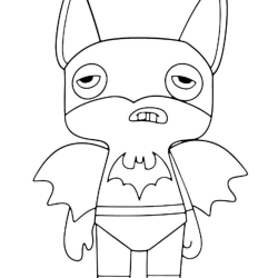 Desenho de Fugglers para colorir e imprimir: número 8