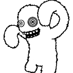 Desenho de Fugglers para colorir e imprimir: número 13