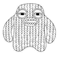Desenho de Fugglers para colorir e imprimir: número 14