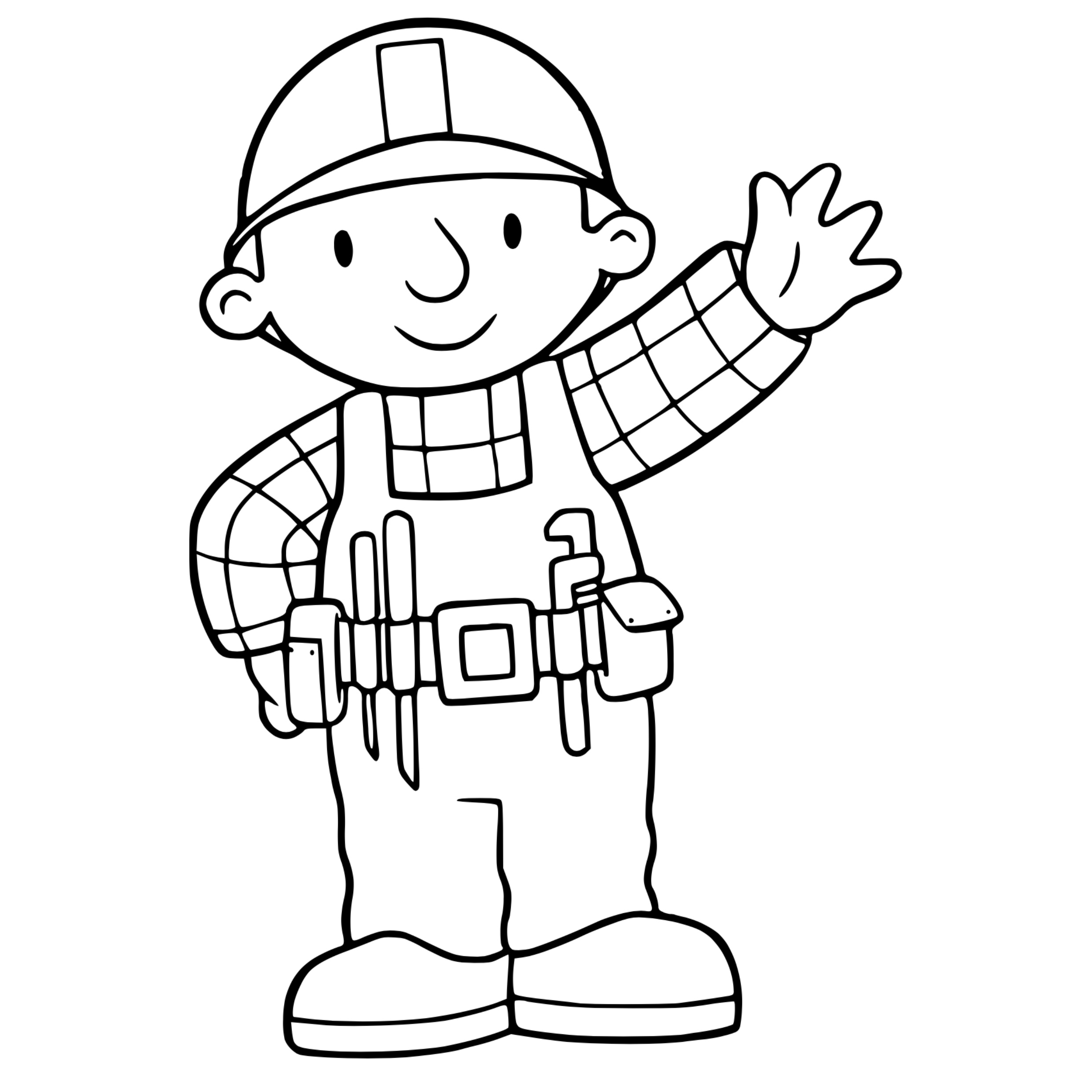 Desenho de Funko Pop para colorir e imprimir: número 1