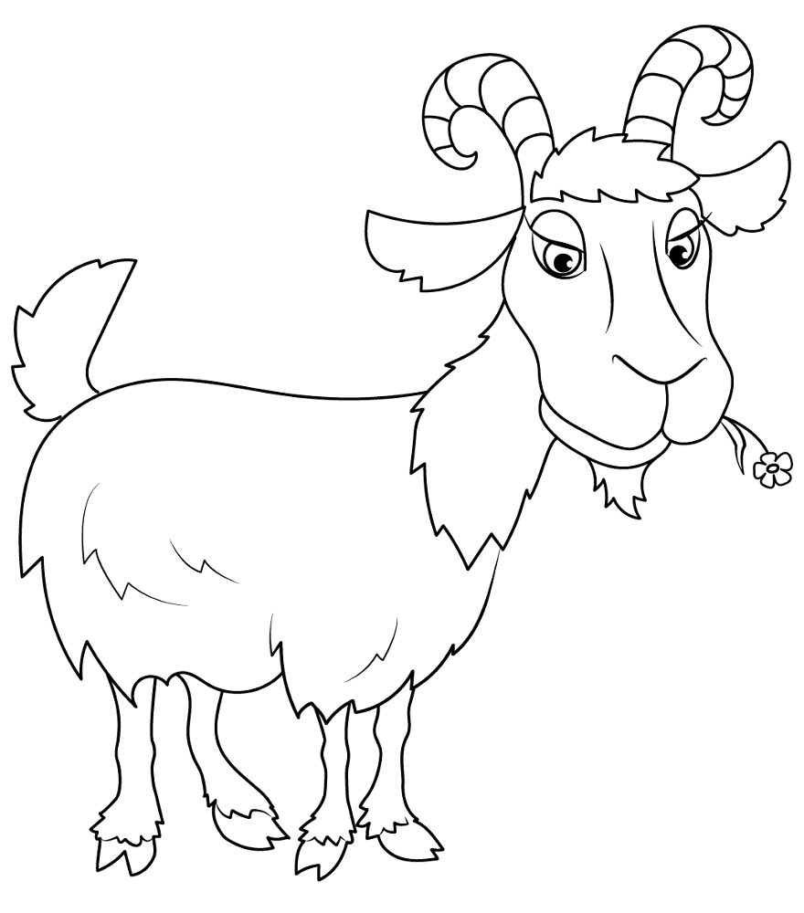 Desenho de Gado para colorir