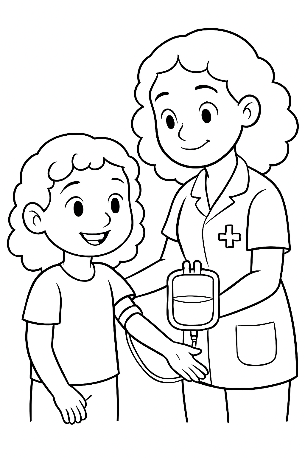 Desenho de Gerador para colorir e imprimir: número 4