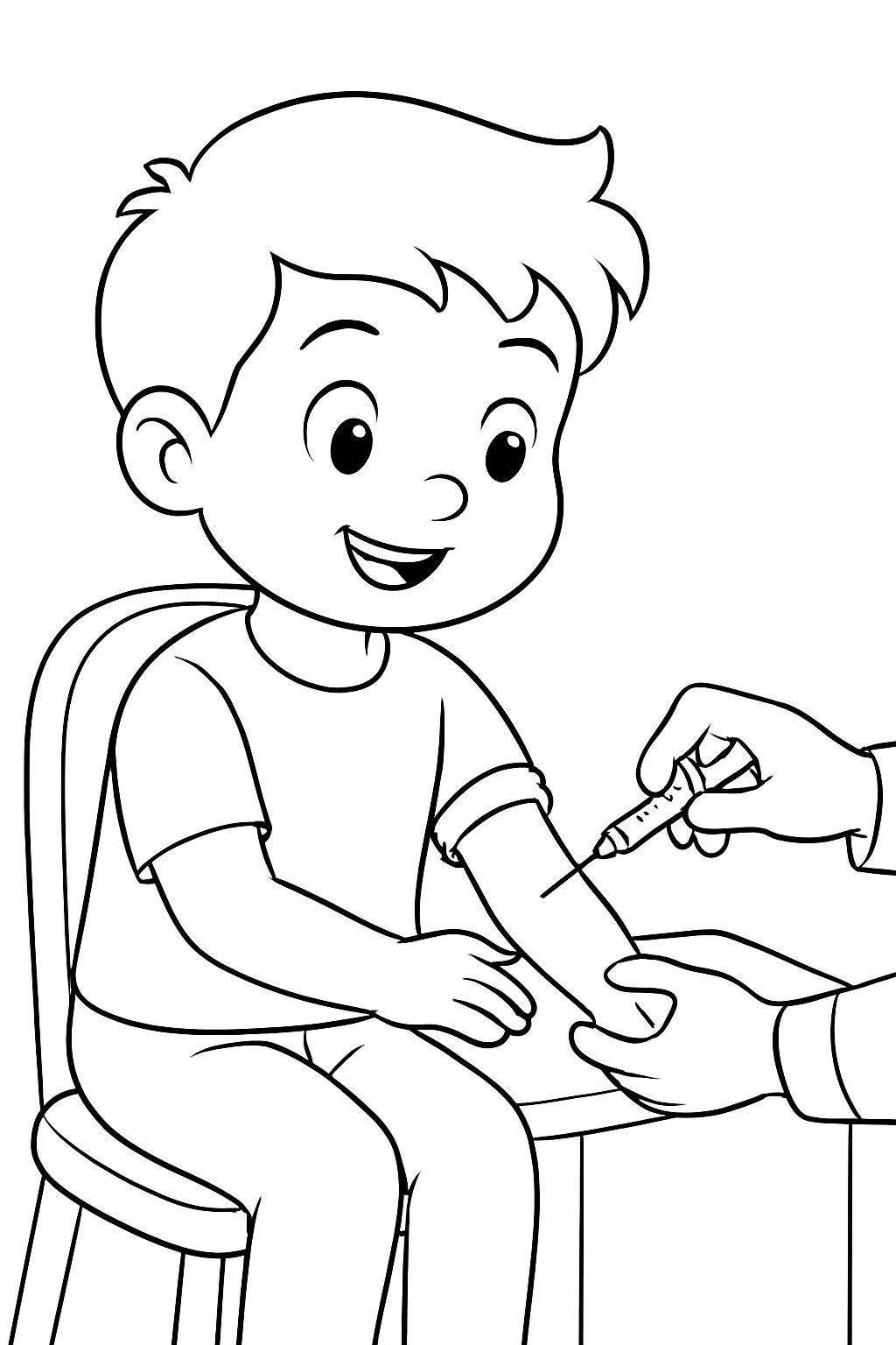 Desenho de Gerador para colorir e imprimir: número 6