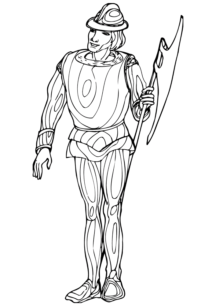 Desenho de Geral para colorir