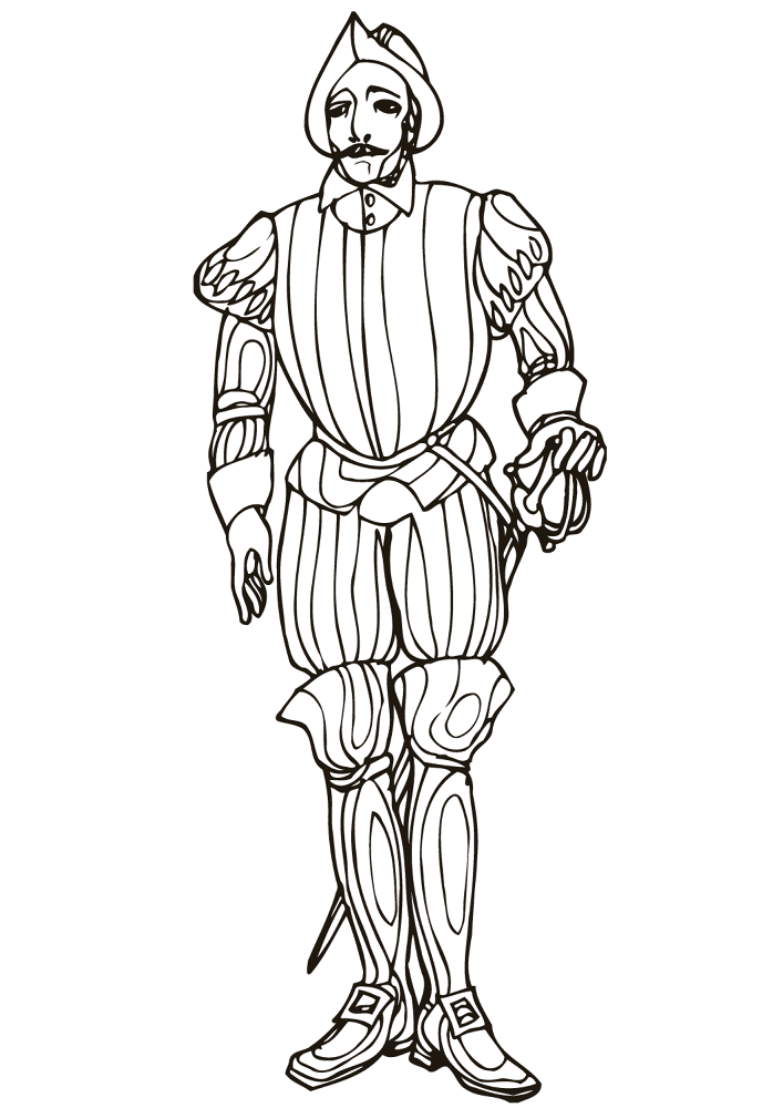 Desenho de Geral para colorir