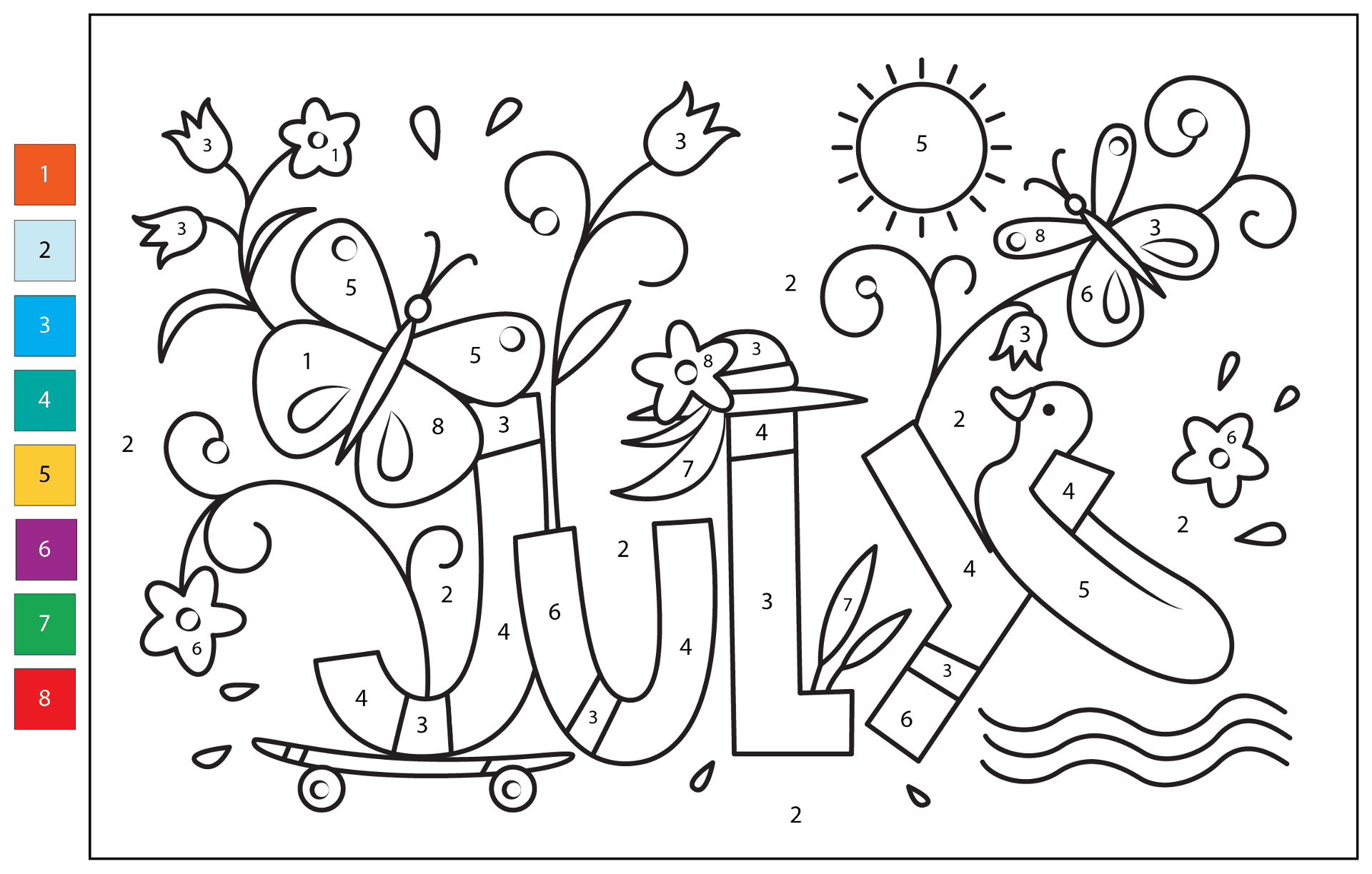 Desenho de Geral para colorir