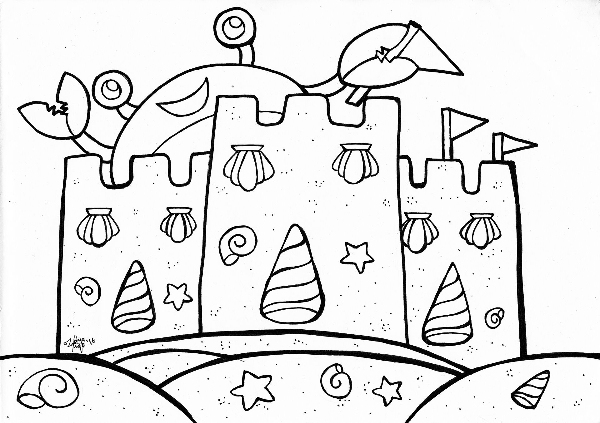 Desenho de Geral para colorir
