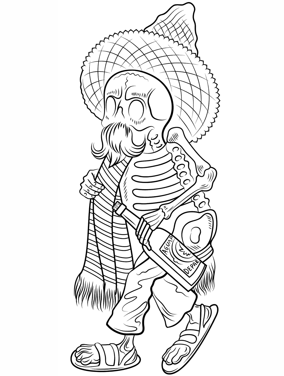 Desenho de Geral para colorir