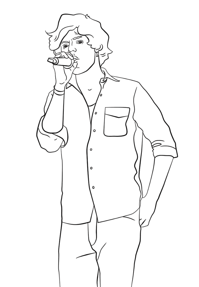 Desenho de Geral para colorir