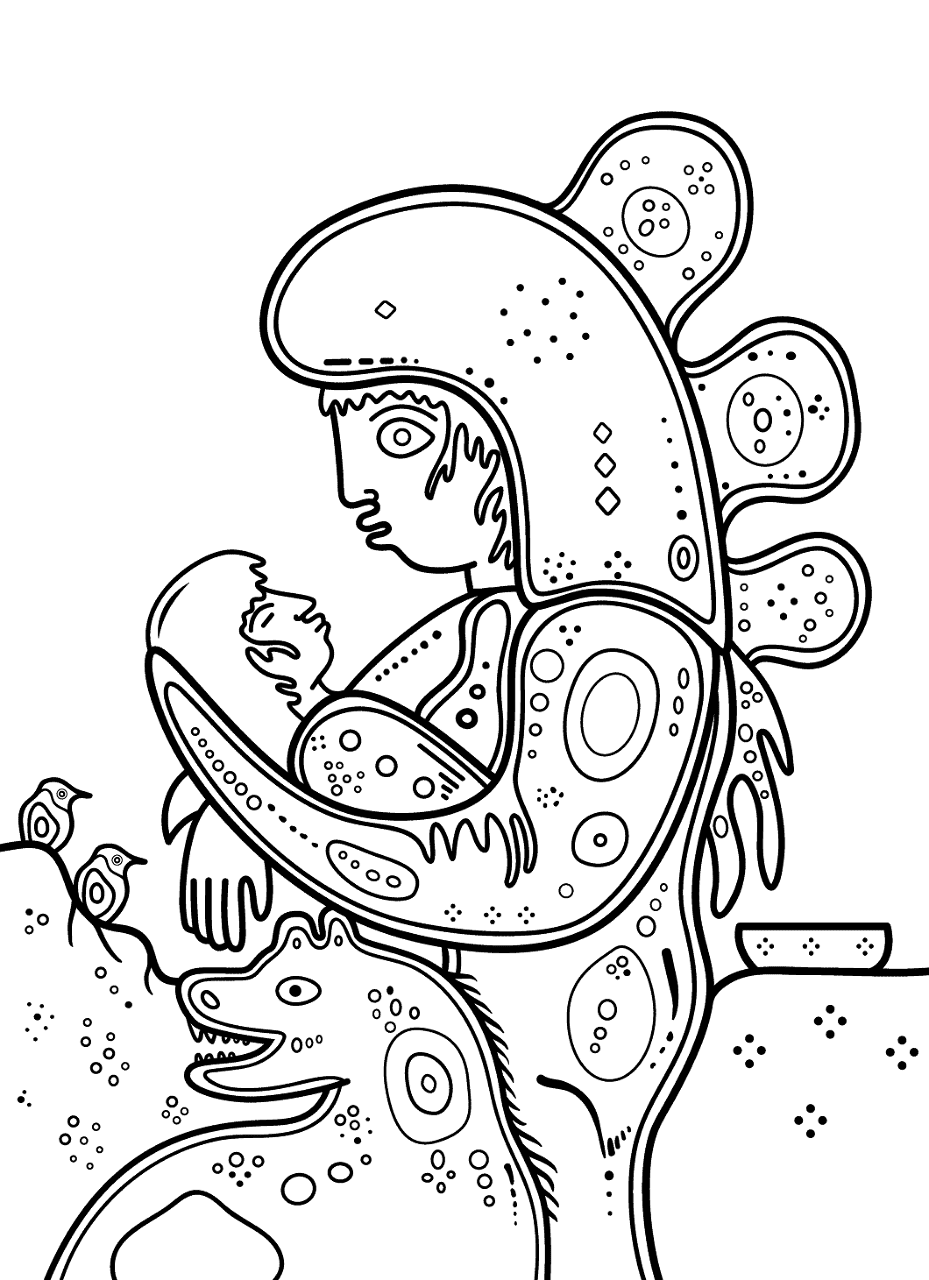 Desenho de Geral para colorir