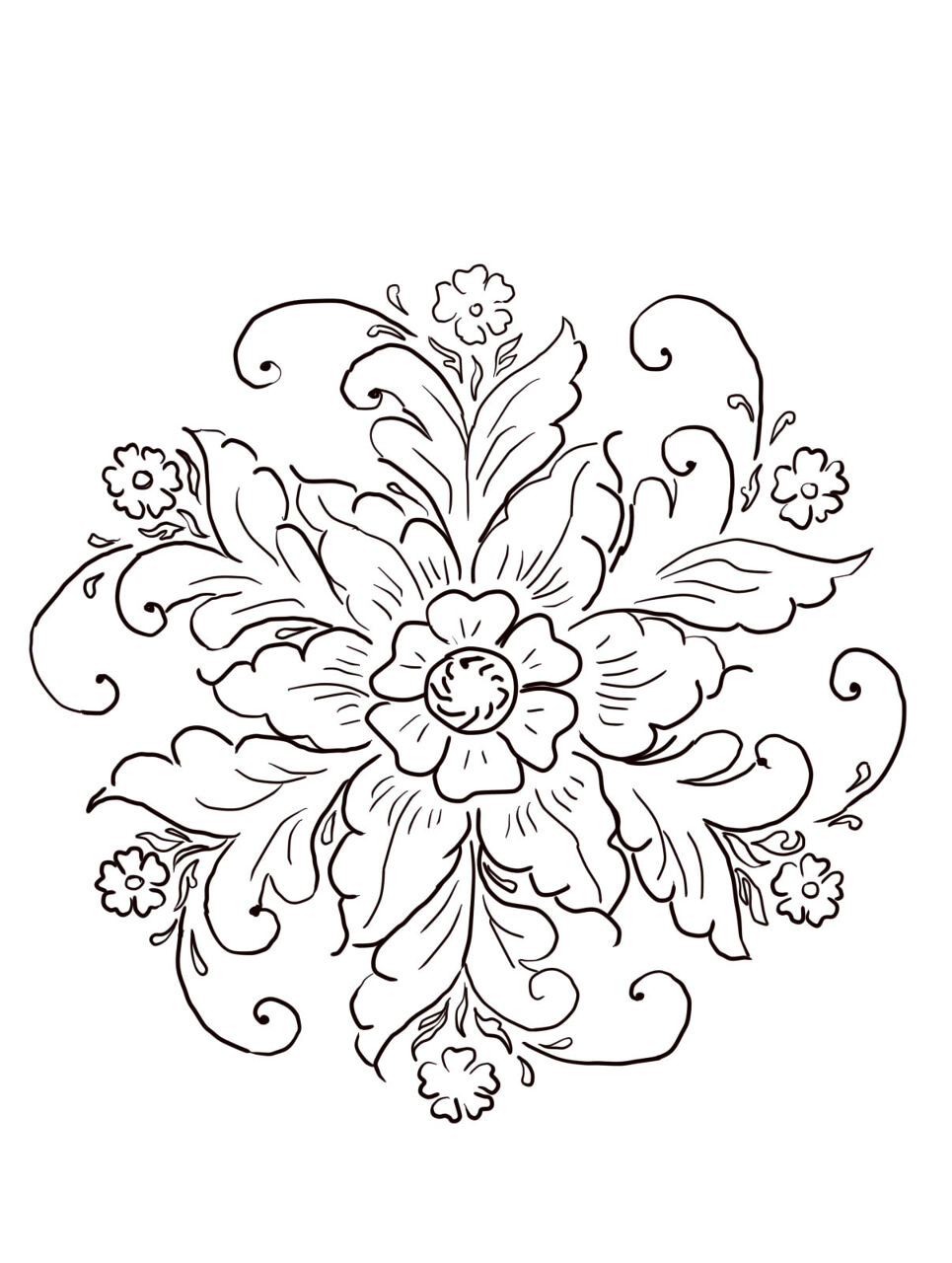Desenho de Geral para colorir