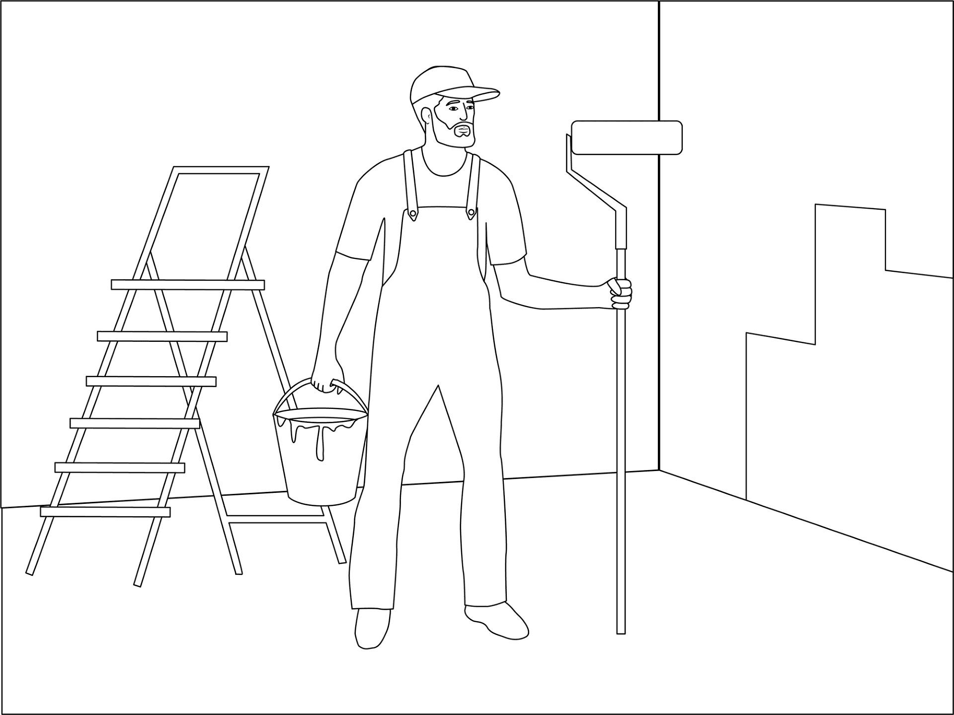 Desenho de Geral para colorir