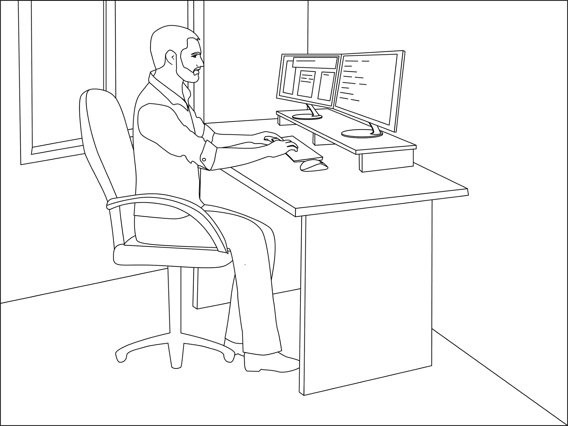 Desenho de Geral para colorir