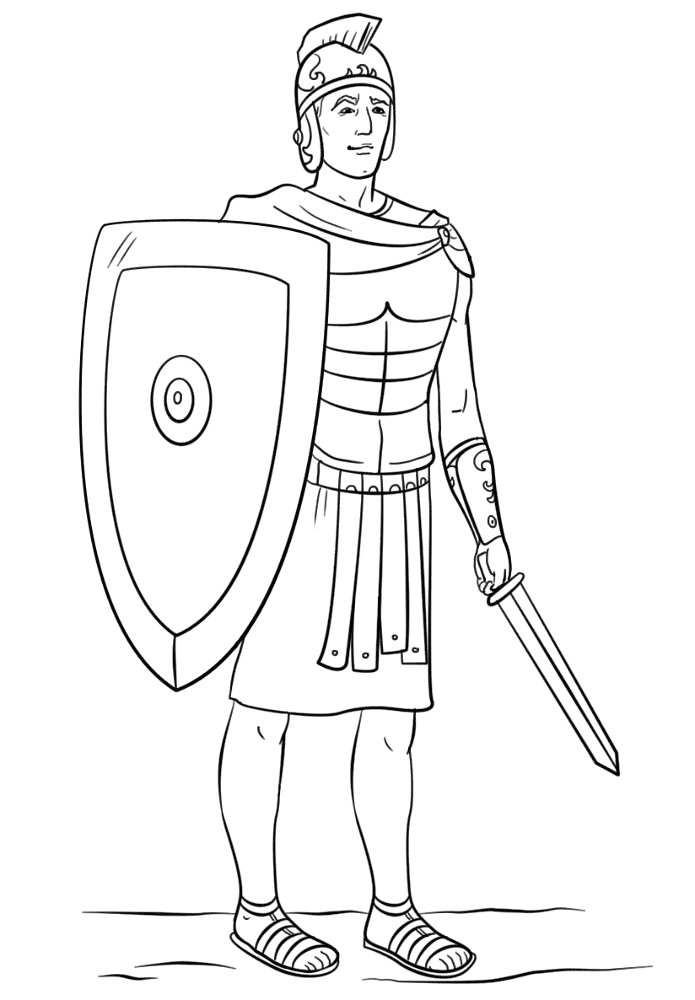 Desenho de Geral para colorir