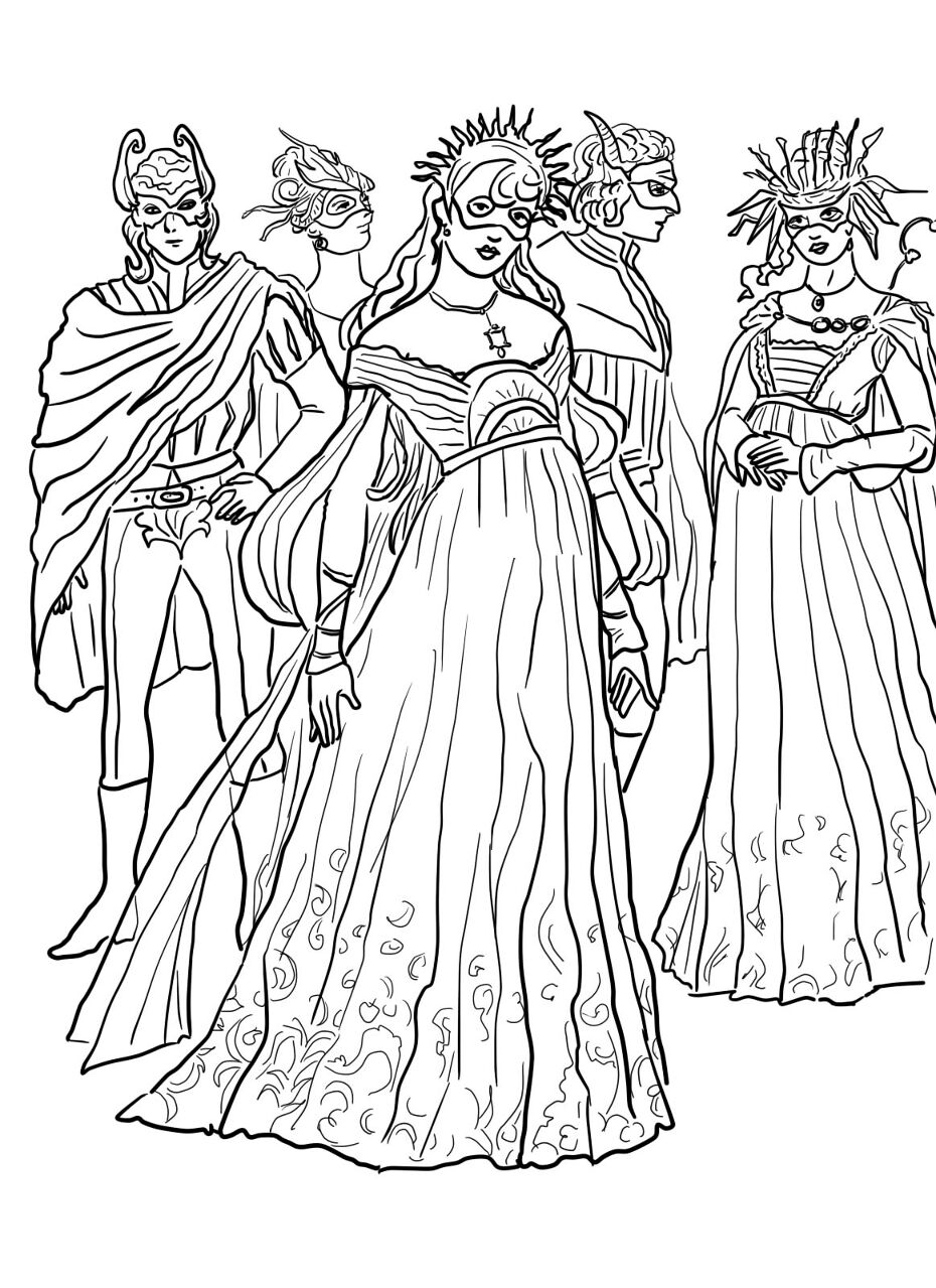 Desenho de Geral para colorir