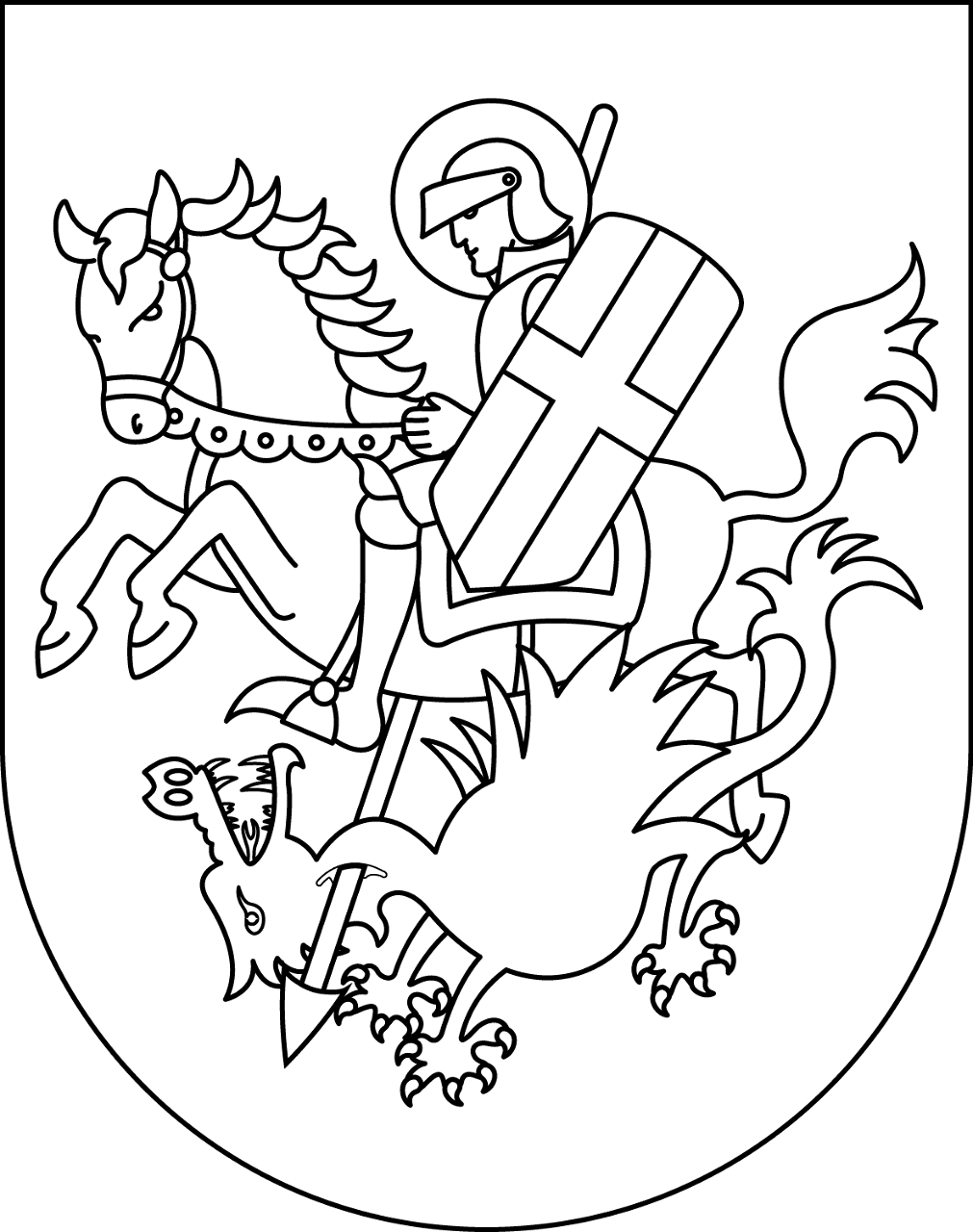 Desenho de Geral para colorir