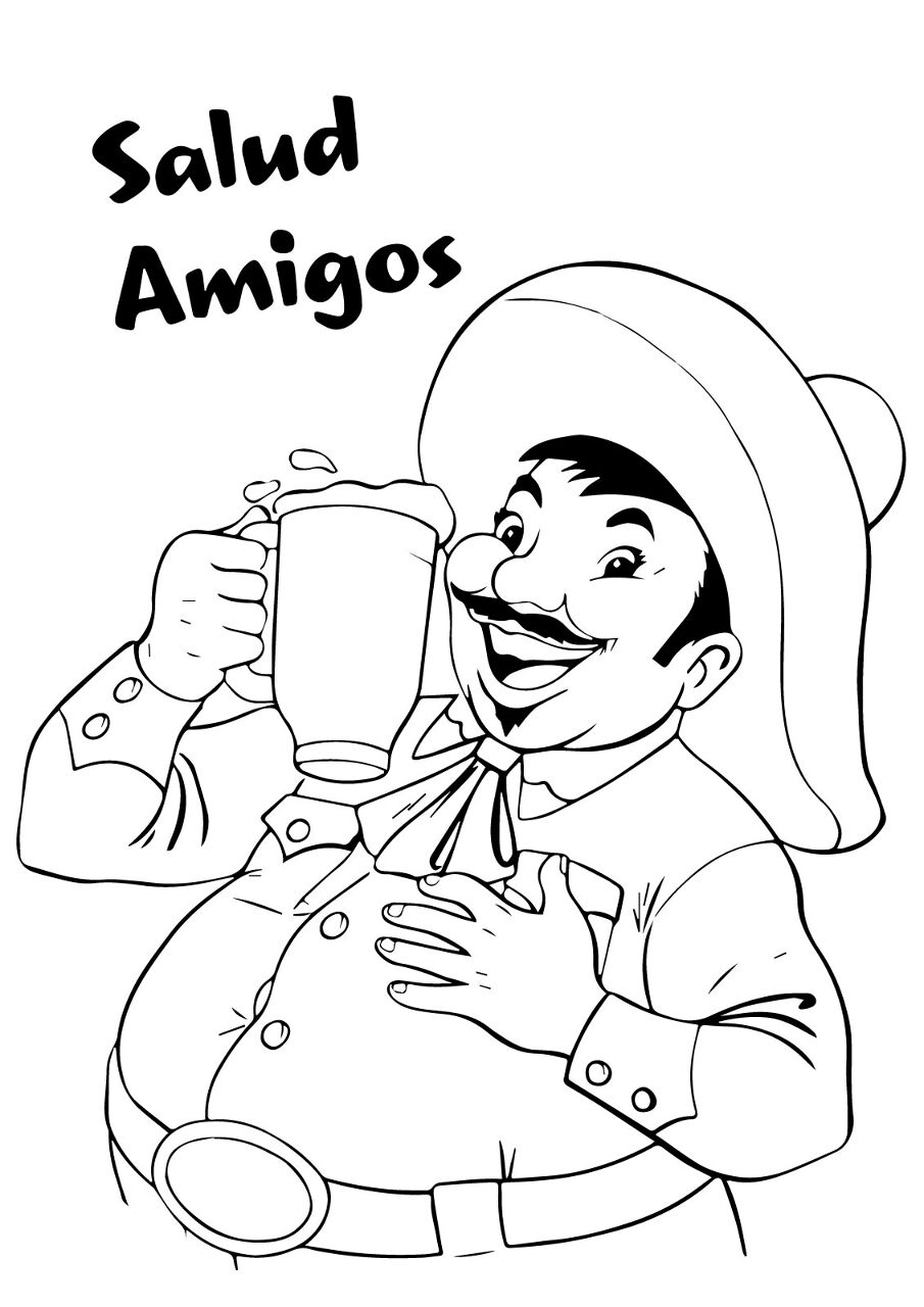 Desenho de Geral para colorir