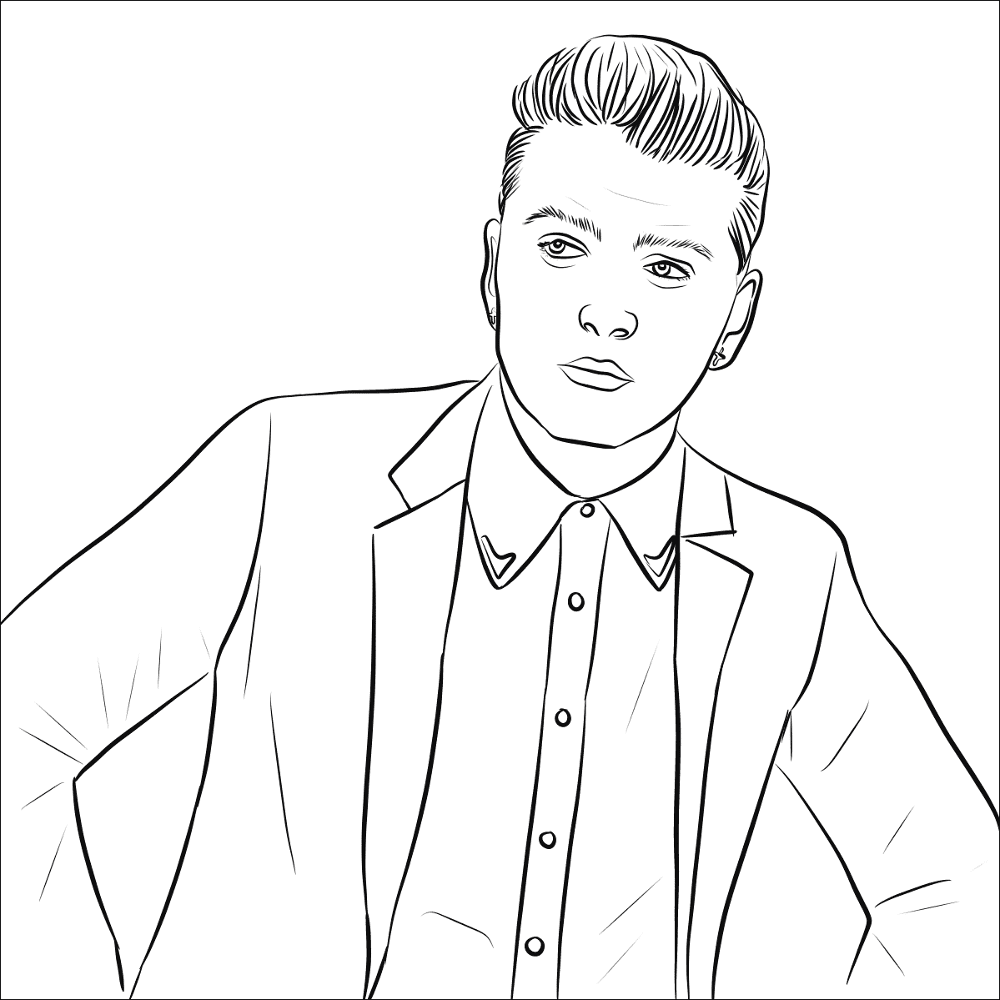 Desenho de Geral para colorir