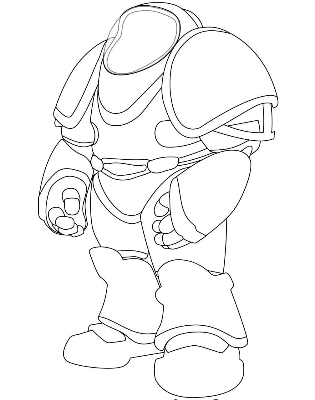 Desenho de Geral para colorir