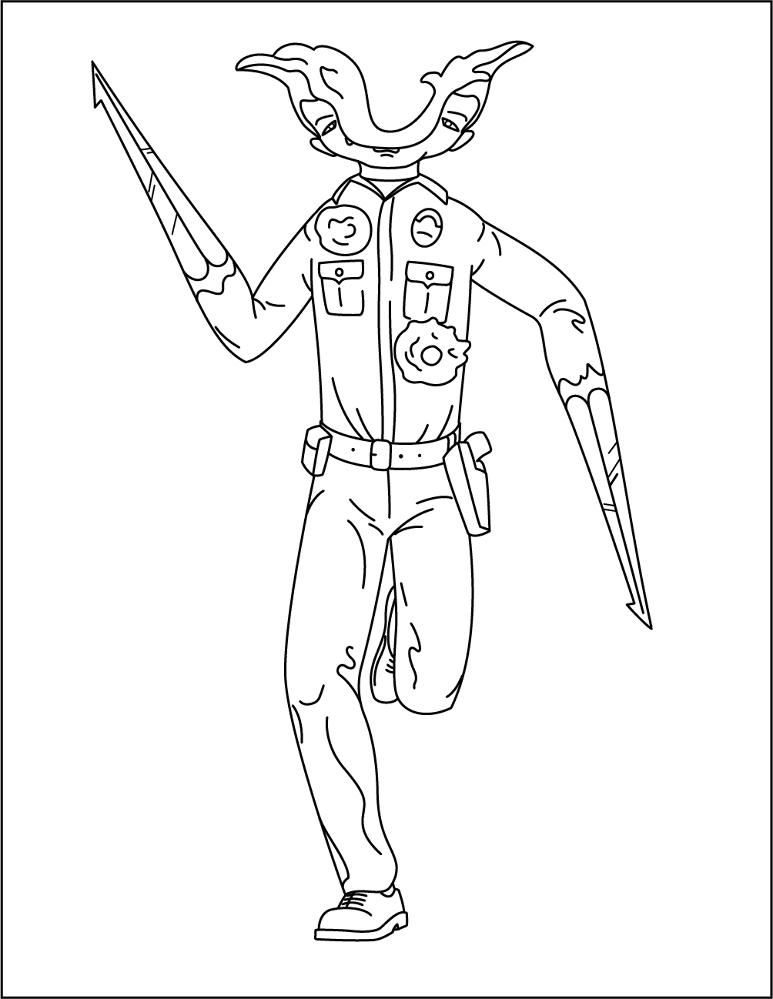 Desenho de Geral para colorir