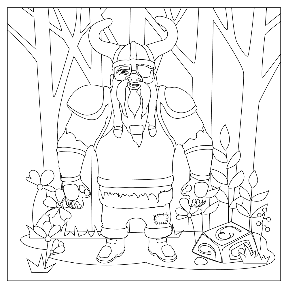 Desenho de Geral para colorir