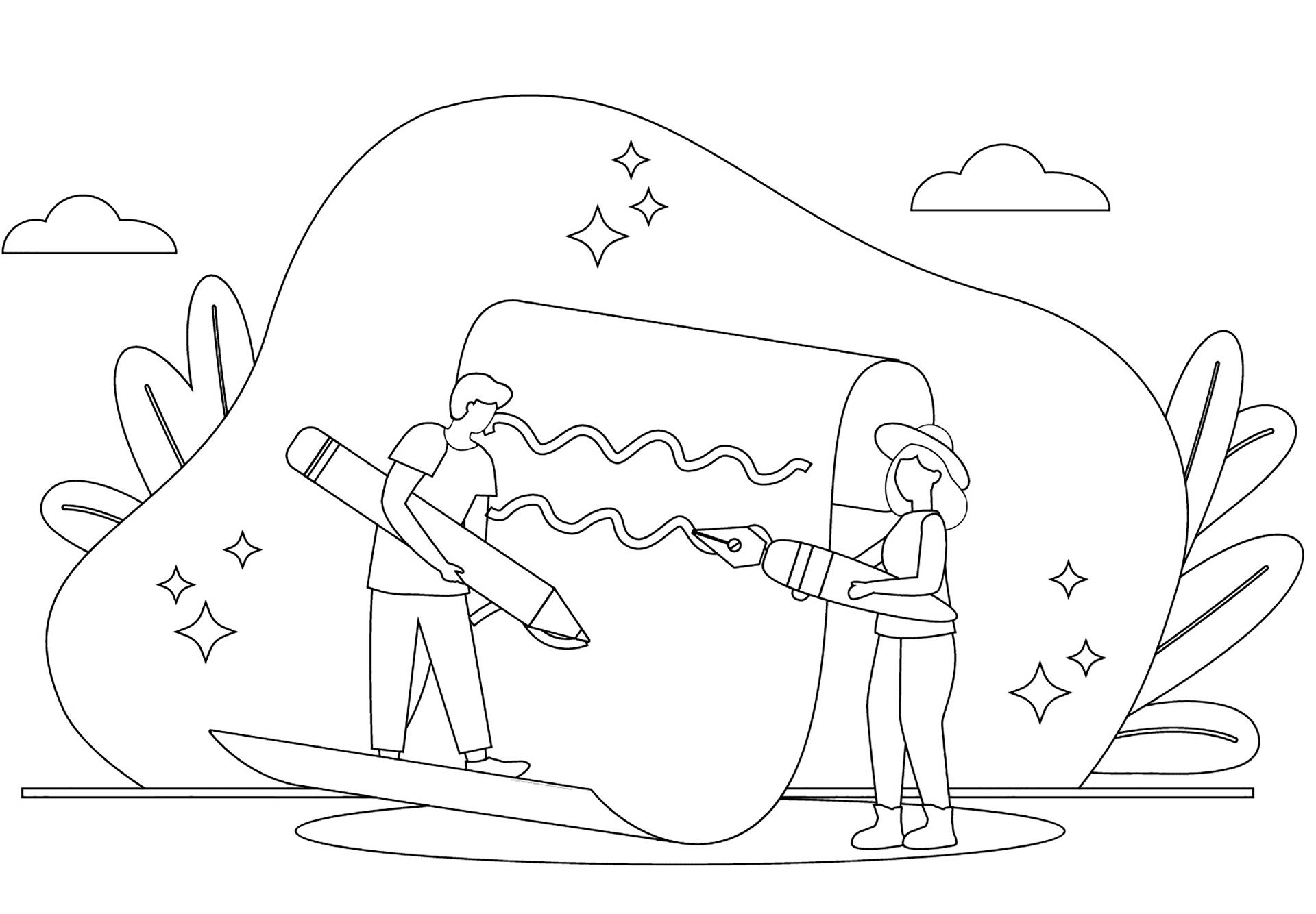 Desenho de Geral para colorir