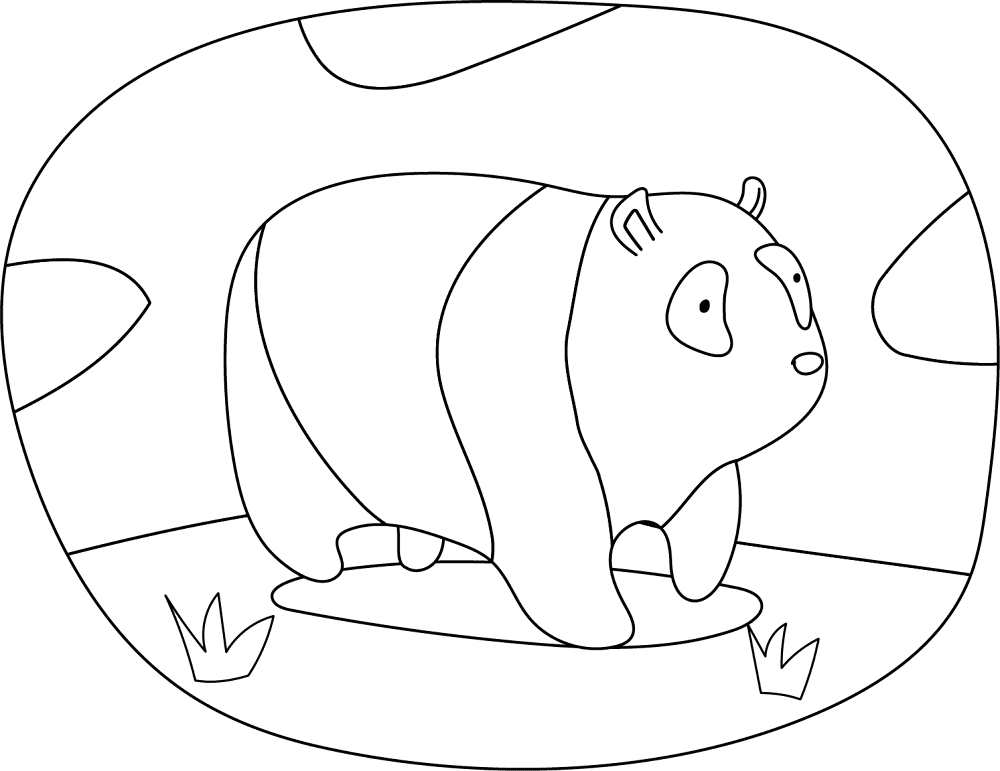 Desenho de Gigante para colorir e imprimir: número 8