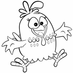 Desenho de Godofredo para colorir e imprimir: número 4