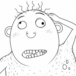 Desenho de Godofredo para colorir e imprimir: número 8