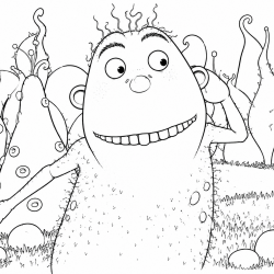 Desenho de Godofredo para colorir e imprimir: número 12