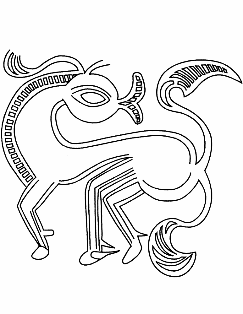 Desenho de Gracioso para colorir e imprimir: número 26