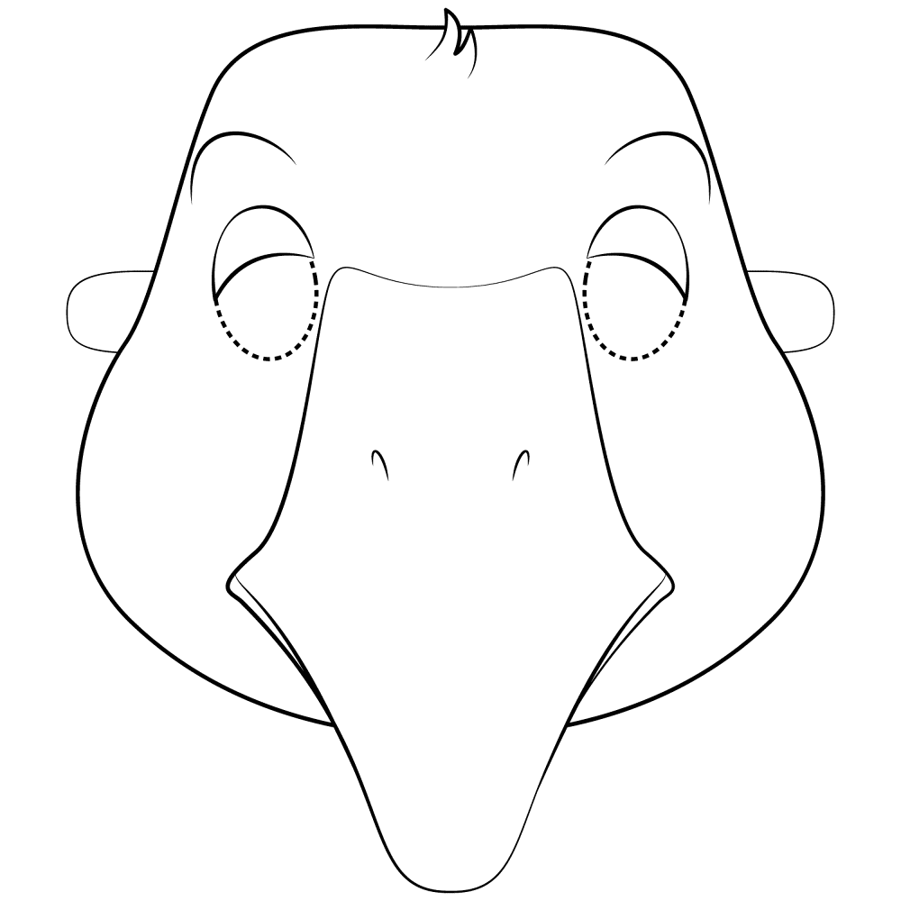 Desenho de Gracioso para colorir e imprimir: número 44
